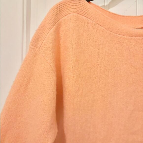 Anthropologie Naomi Coral Crew Neck Sweater - Picture 7 of 11